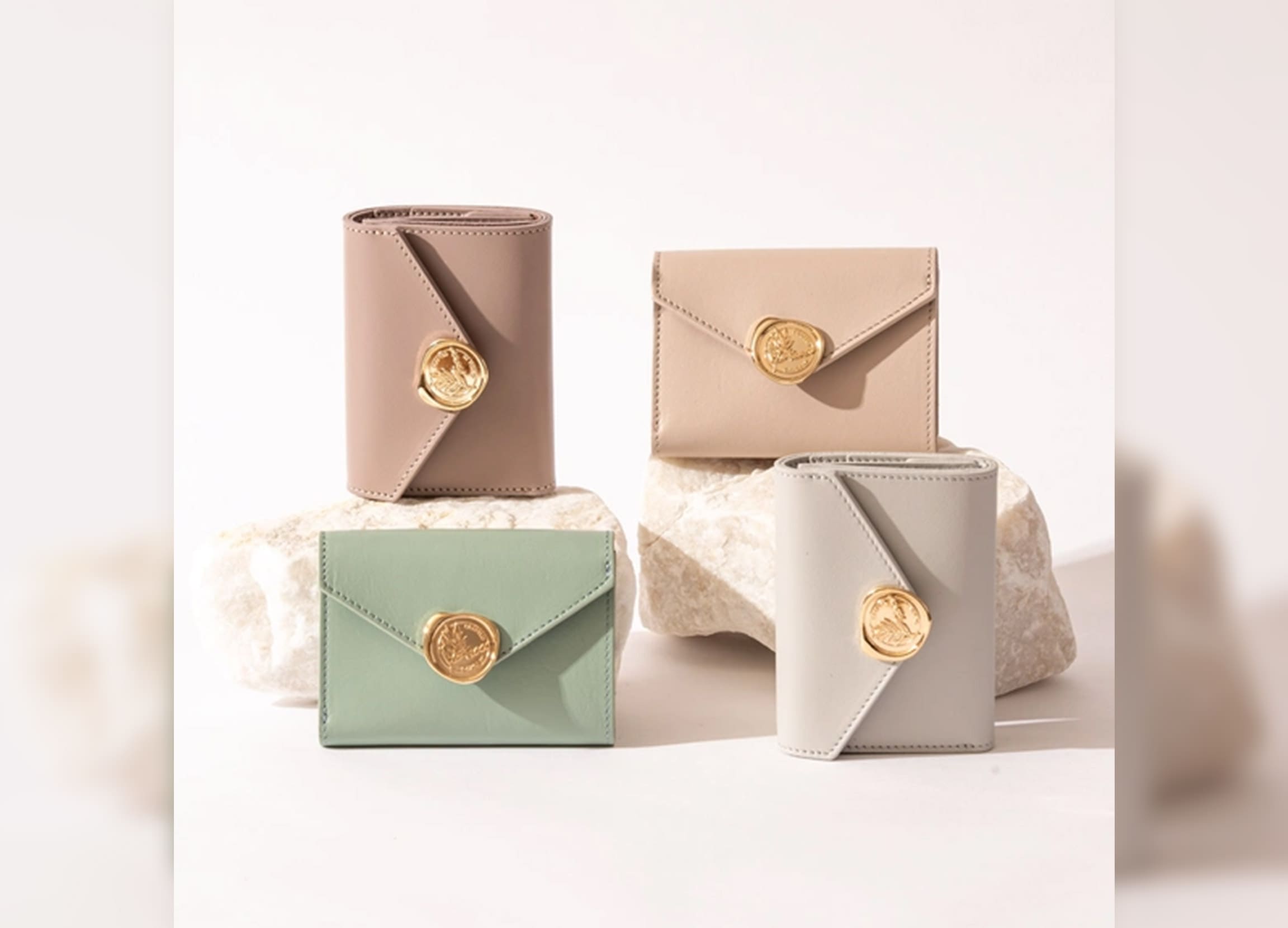 「ミニマルウォレット」letters collection 春の限定カラー